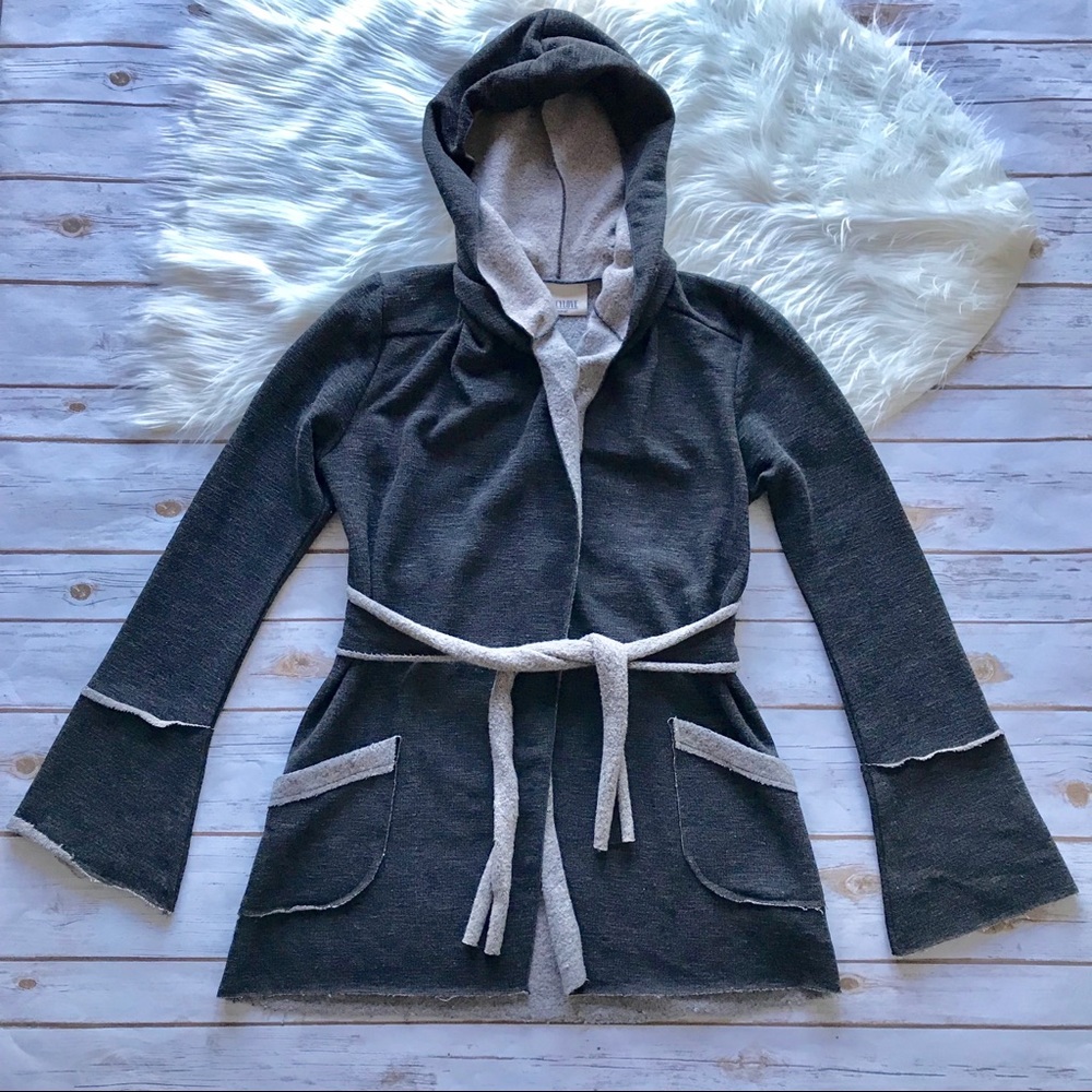 🛍Lucy Love Charcoal Hooded Sweater